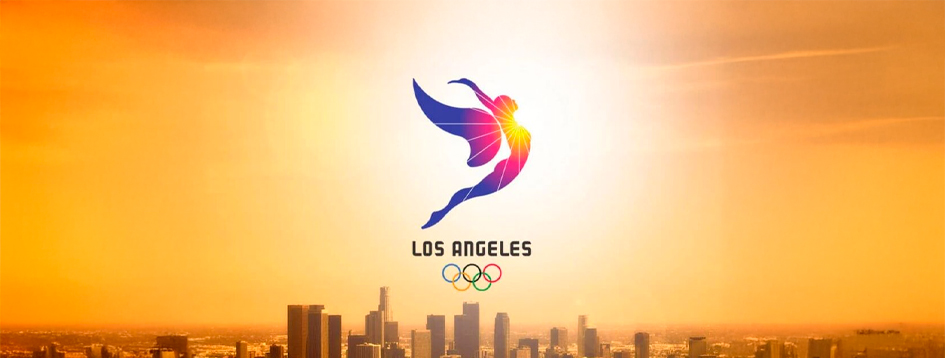 logo oficial das olimpiadas 2028